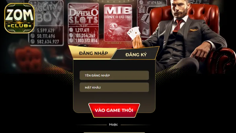 Cách đăng nhập ZomClub một cách dễ dàng