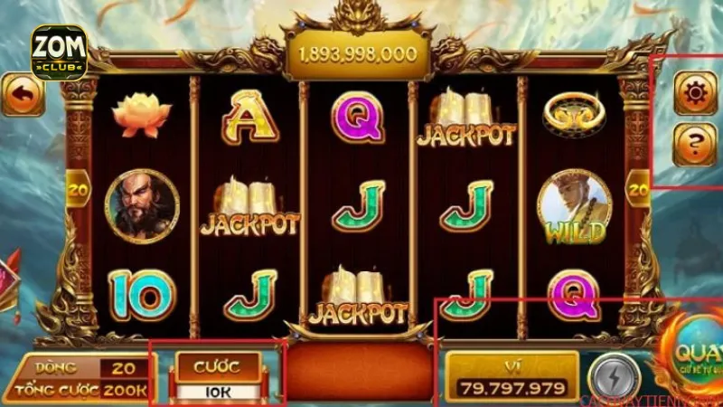Tìm hiểu luật chơi game nổ hũ Kingbets tại Zomclub